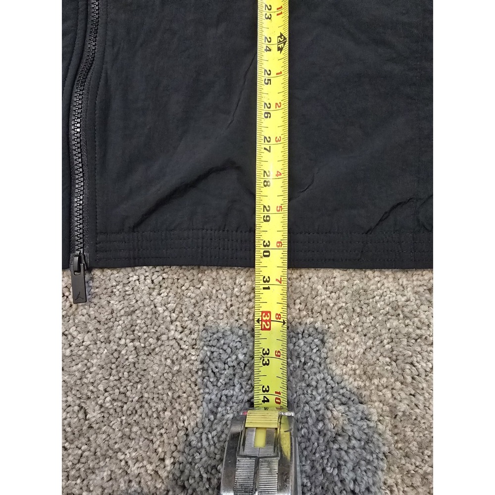 Nike Air Jordan Nylon Windbreaker Jacket Black Fv7299-010 - Men's Size 2XL NWT - Picture 13 of 16